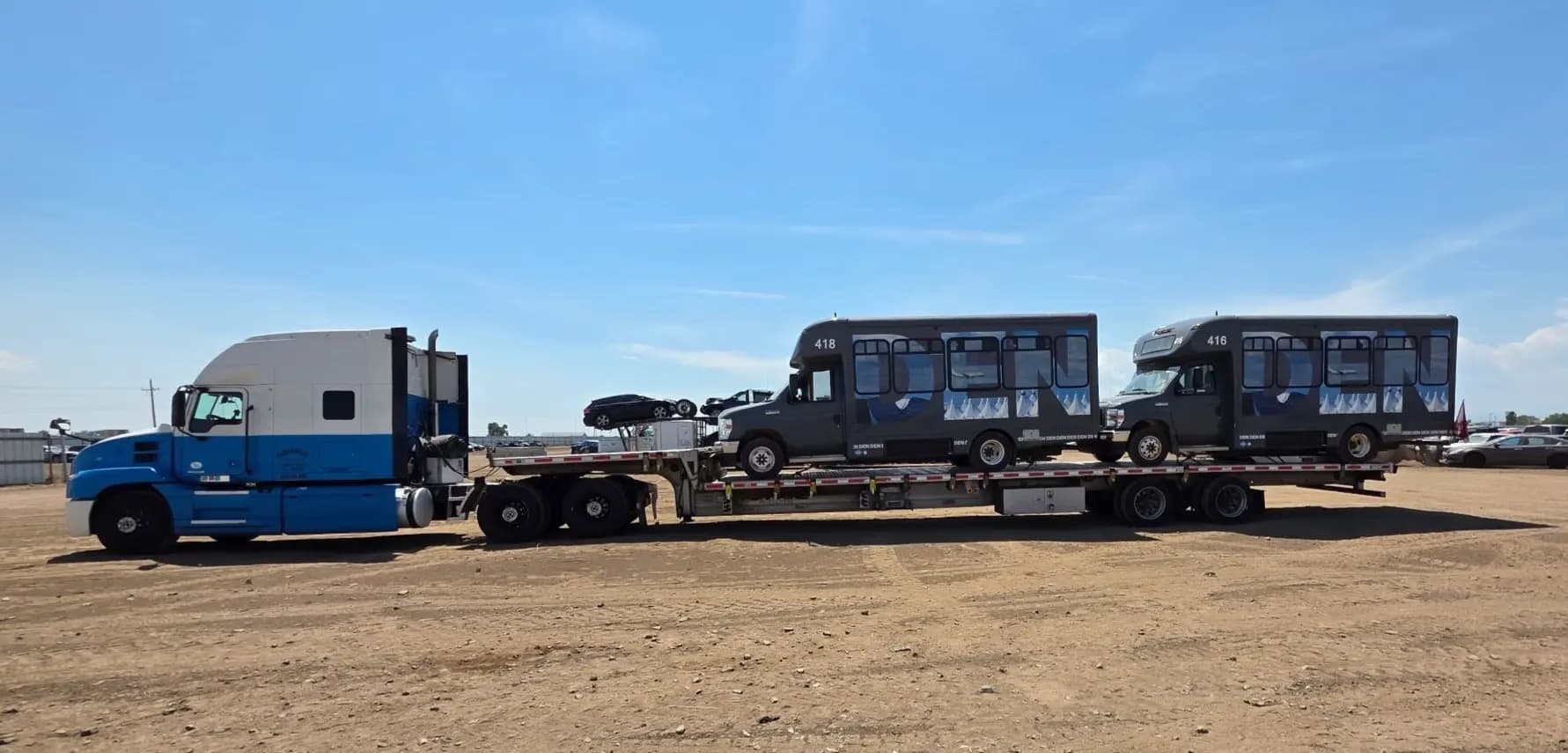 Flatbed Auto Transport from Dallas, TX - Houston, TX